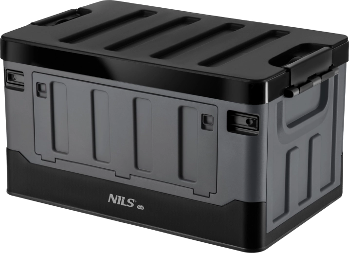 Folding transport box with lid Nils Camp NCB4602 XL 70 l
