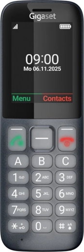 Large buttons and clear color display