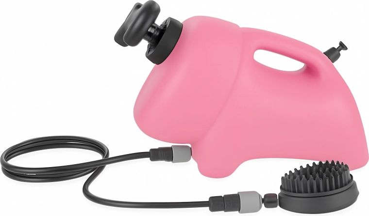 Nešiojamas 8 l rezervuaras su ilga žarna