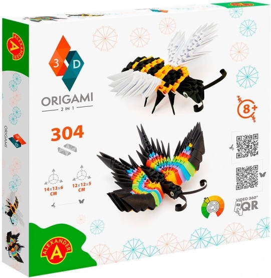 Alexander, Origami 3D - Butterfly 2-in-1, Bee