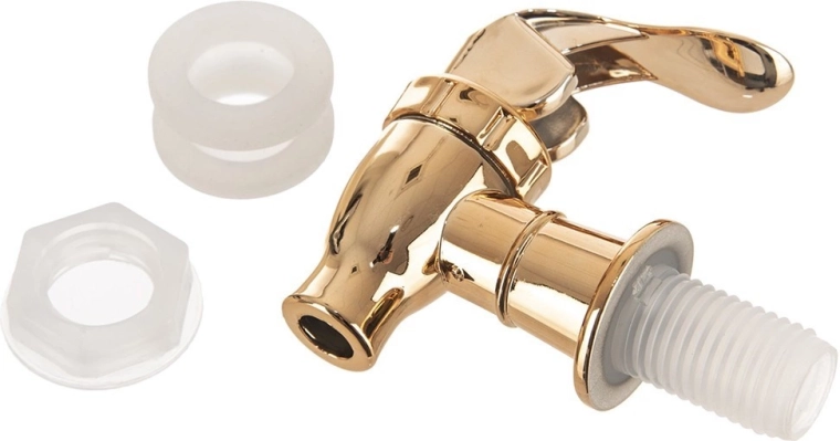 Prabangus įvaizdis auksine spalva