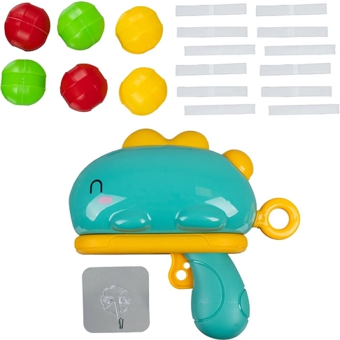 Ergonomic dinosaur launcher for small hands