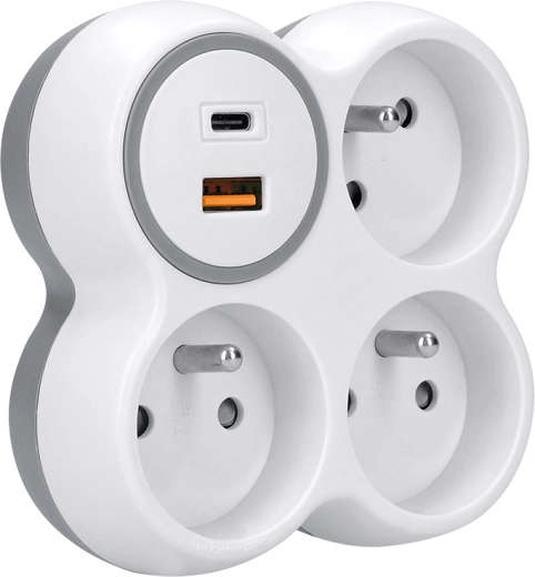 USB fast charging: USB-A QC 3.0 and USB-C Power Delivery 20 W
