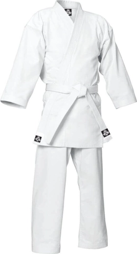 Vaikiškas kimono DBX Bushido, skirtas karate ir džudo