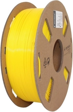 PETG filamento gija 3D spausdintuvui 1.75 mm 1 kg geltona