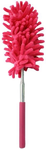 Telescopic anti-static microfiber duster
