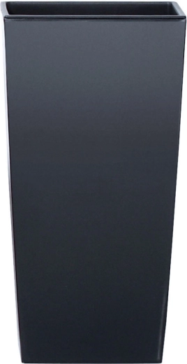 Vazonas URBI Square Matt antracitas 12,6 × 12,6 × 20 cm, 2 l