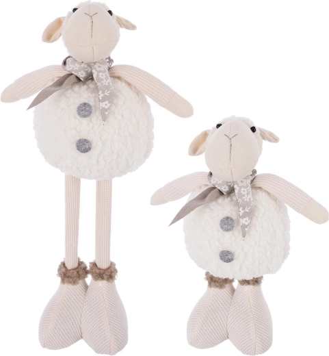 Soft plush and stitched details