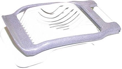 Aluminum egg slicer with Komaxit finish, assorted colors