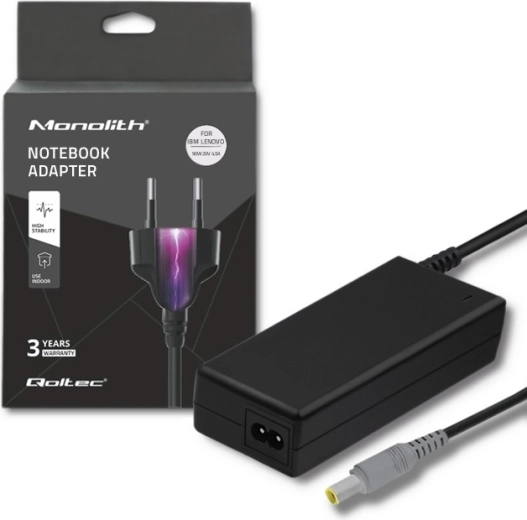 AC adapter for Lenovo 90 W, 20 V, 4.5 A, connector 7.9 × 5.5 mm with pin