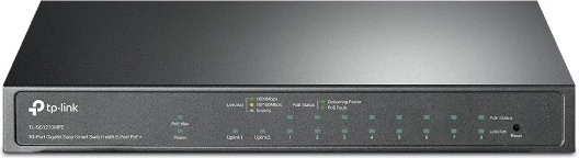 Switch TP-Link SG1210MPE Smart 8× Gigabit PoE+ with 1× Gigabit and 1× SFP