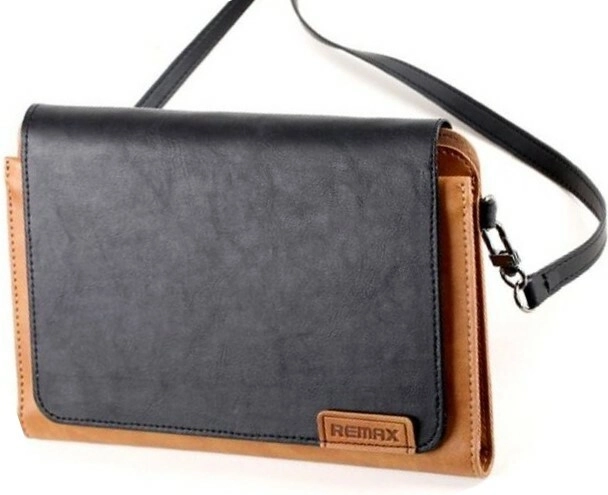 Rudas odinis dėklas iPad mini Retina 2