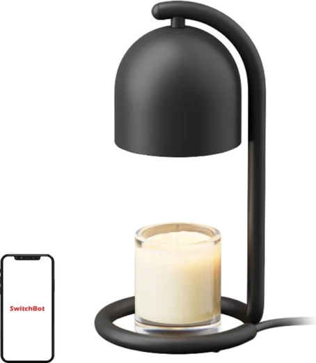 SwitchBot išmanusis žvakių šildytuvas (candle warmer) juodas