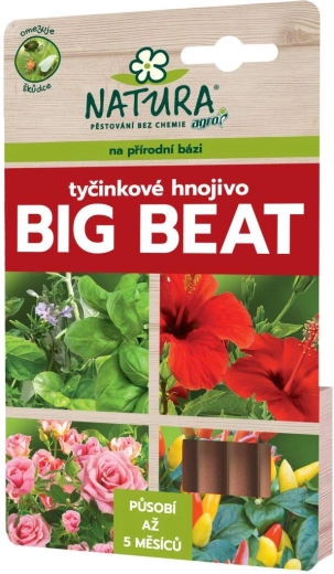Natura lazdelinės trąšos Big Beat, 12 vnt.
