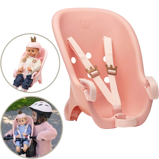 Securely fastening the doll