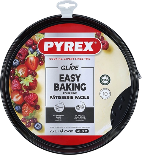 Pyrex Glide Springform Cake Pan 25 cm