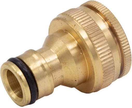 Brass adapter with internal thread 1/2" and 3/4" AQUA