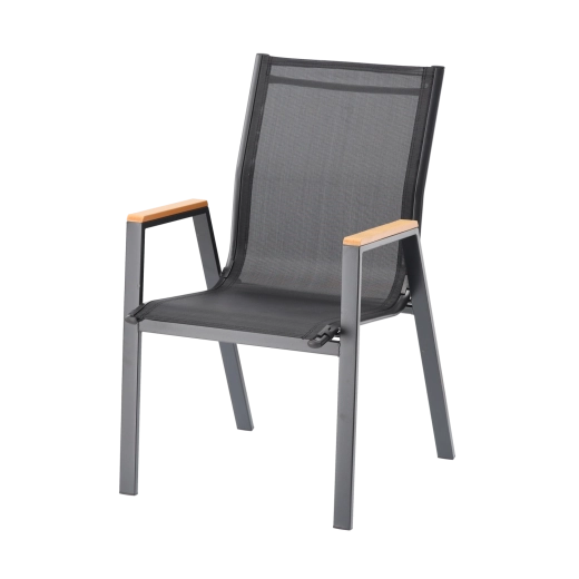 Low-maintenance polywood armrests