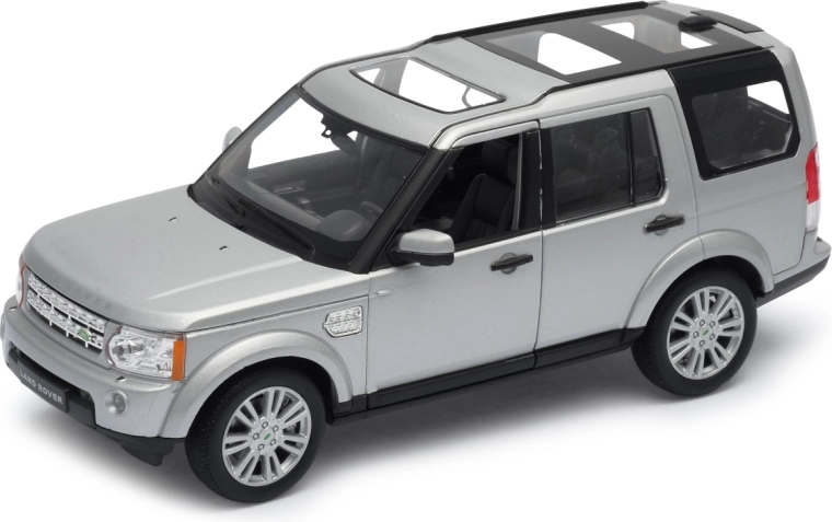Welly Land Rover Discovery IV 1:24 sidabrinis automobilio modelis