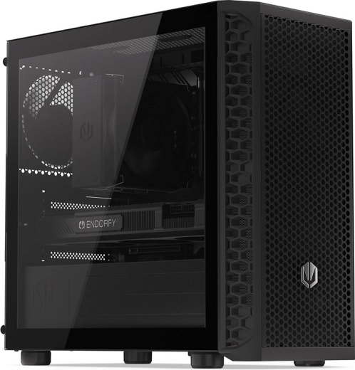 Endorfy Signum M30 Air microATX PC case with mesh front and tempered glass
