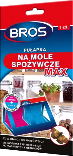 Lipni gaudyklė maistinėms kandims MAX