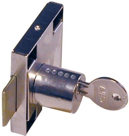 AVES 118 Drawer Lock, Nickel