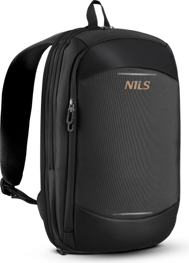 Urban laptop backpack NILS in grey