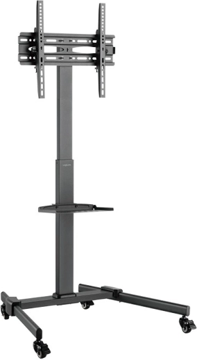 LogiLink freestanding mobile TV/monitor stand VESA 400x400, 32–55"