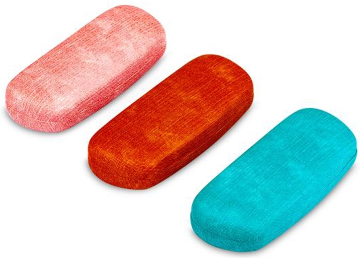 Akinių dėklas, tvirtas kelioninis dėklas, 15,9 × 6,7 × 4,1 cm (asorti spalvos)