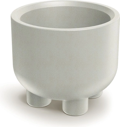 Molta Round Planter with Legs 48 cm Sand