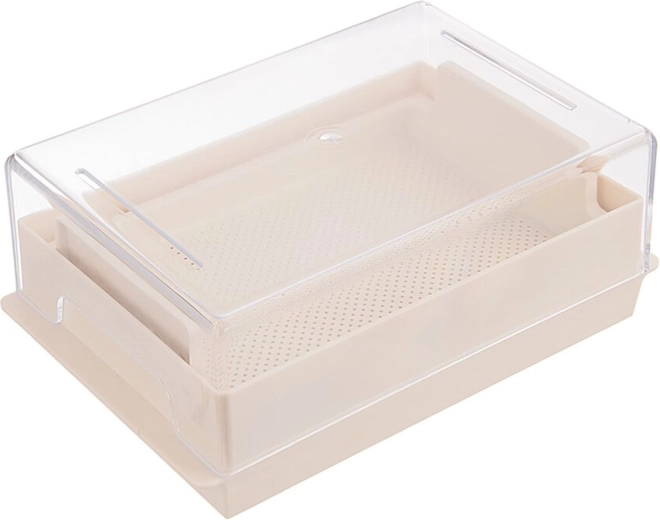 Plastic sprouting tray with lid 21 × 13.5 cm