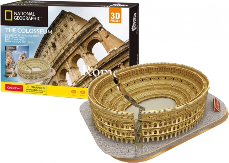 3D dėlionė CubicFun National Geographic Koliziejus, 131 dalis