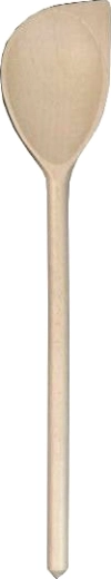 Oval Spoon with Corner 35 cm from Beech Wood