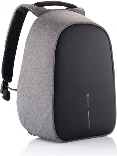 Anti-theft Backpack BOBBY HERO REGULAR GREY