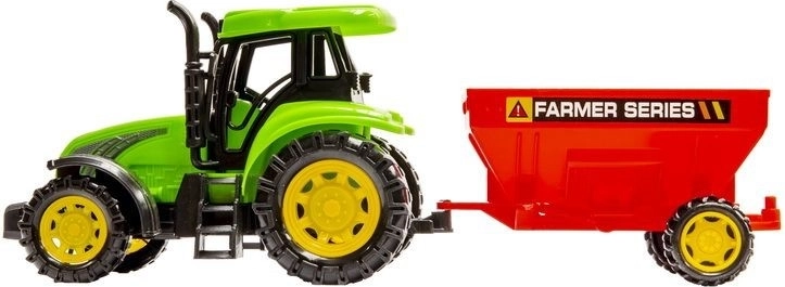 Tractor + trailer set ready for a farming adventure