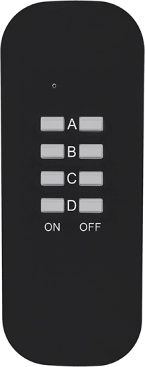 4-channel remote control with learning code