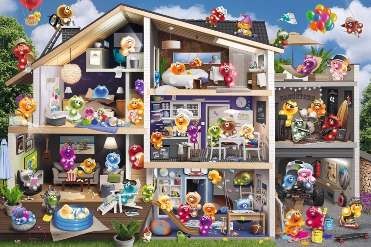 Ravensburger Puzzle Gelini Dollhouse 5000 pcs