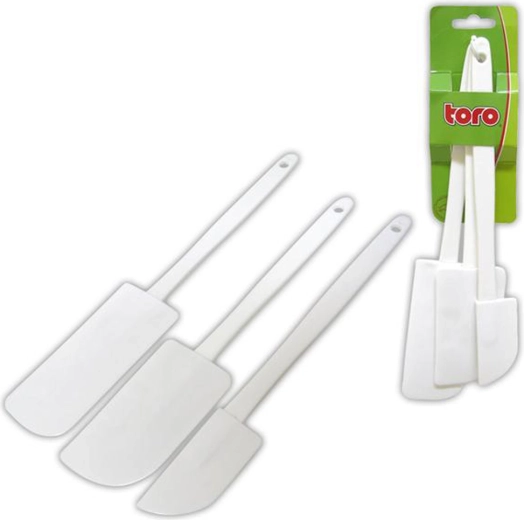 TORO Plastic Dough Scrapers, Set of 3