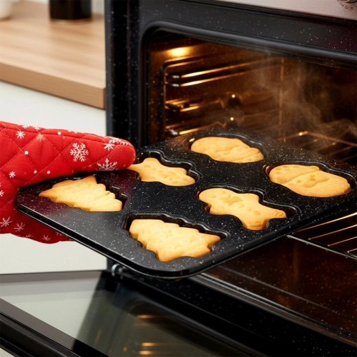 Even baking and easy handling