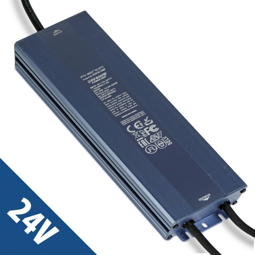 Stabilized switching power supply 24 V DC 400 W IP67