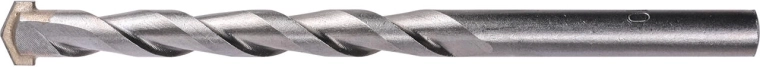 Construction drill bit 10 × 120 mm with cylindrical shank