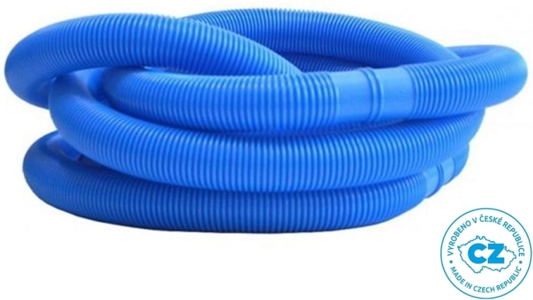 Pool hose 38 mm (6/4") 10 m, blue