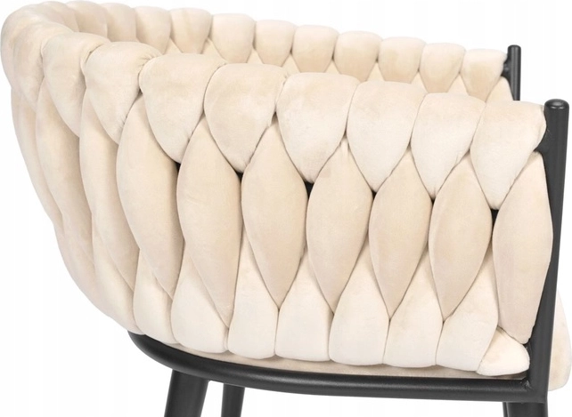 3D braided upholstery for a wow effect