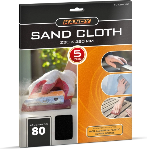 Five sheets in the package