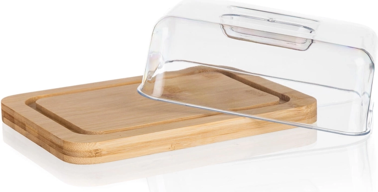 Natural bamboo tray for stylish serving