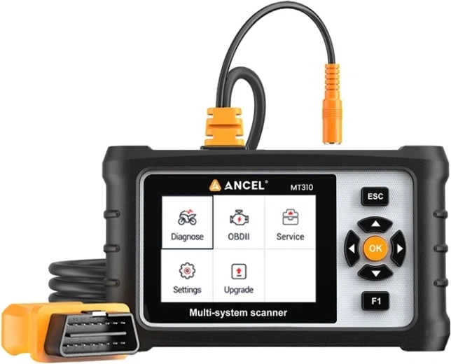 Motociklų diagnostinis skeneris Ancel MT310