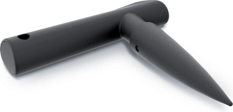 R DIGGER planting dibber made of durable plastic, black