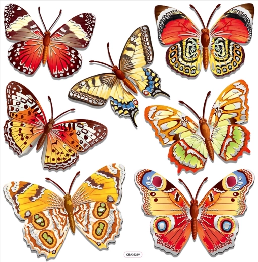 Decorative 3D Wall Stickers – Butterflies