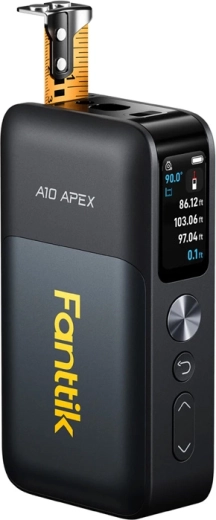 3-in-1 Laser Distance Meter Fanttik A10 Pro with Cross-Line Laser and Digital Tape