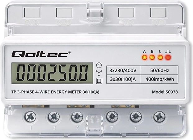 Aiškus LCD su tiksliais kWh rodmenimis